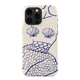 Burga iPhone 15 Pro Tough Fashion Case - Marine Muse