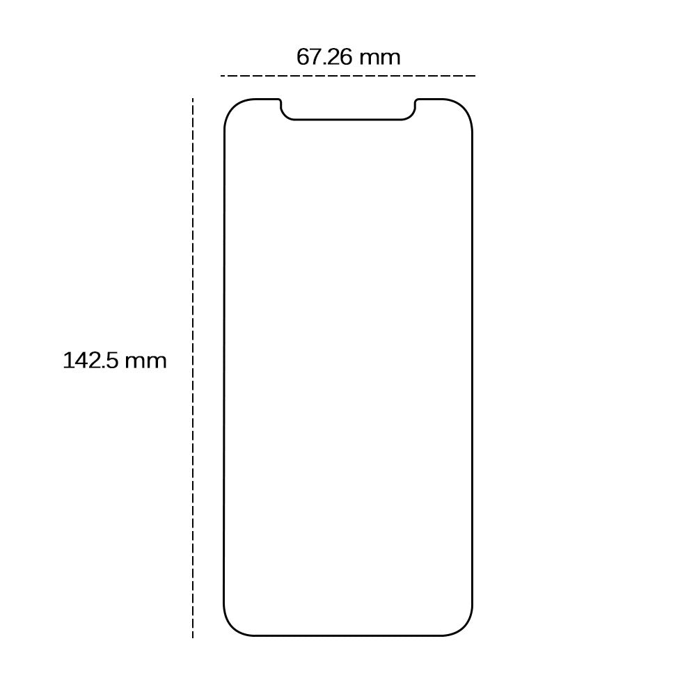 iPhone 12 / 12 Pro TFO Screen Protector - Transparent