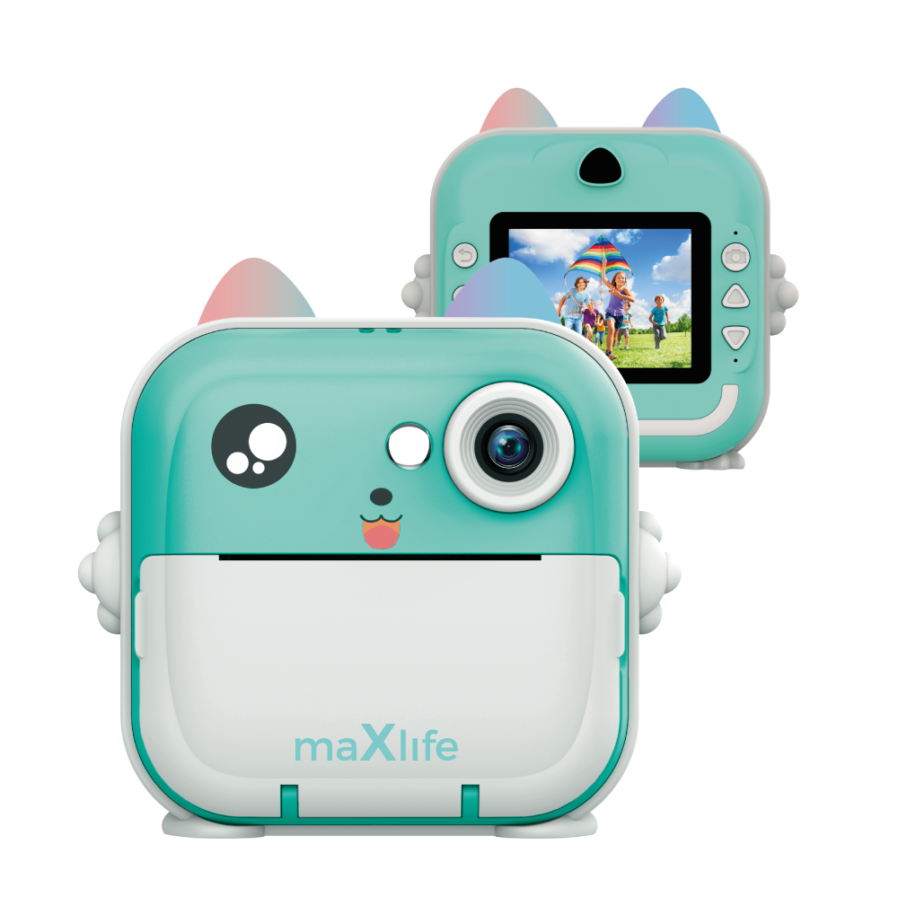 MaxLife MXRC-100 Kids - Digital Instant Camera - Blue