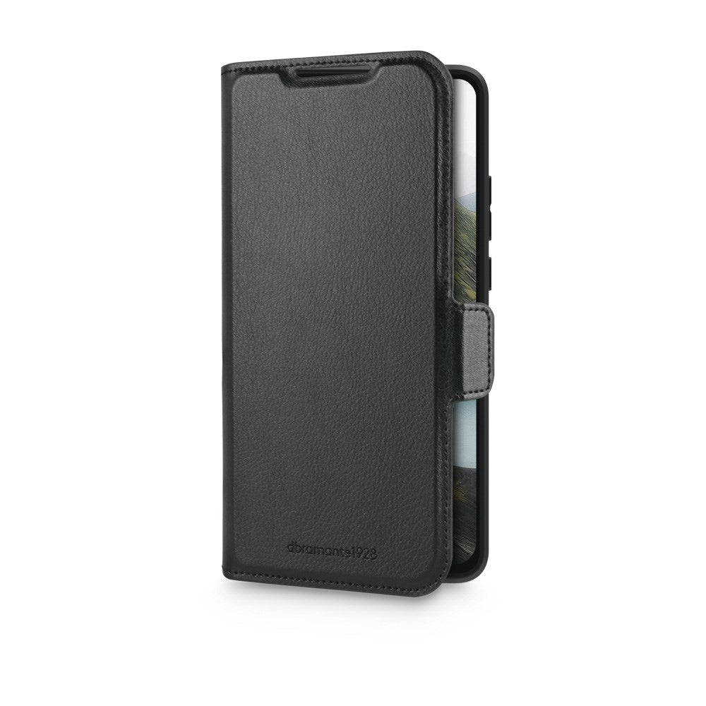 Xiaomi 15 dbramante1928 Oslo Pro Slim Recycled Plastic Flip Case with Card Holder - Black