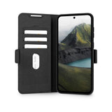 Samsung Galaxy A56 (5G) dbramante1928 Oslo Pro Slim Recycled Plastic Flip Case with Card Holder - Black