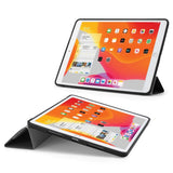 iPad 10.2" (2020 / 2019) Pipetto Origami Case - Black / Transparent (P052-49-7)