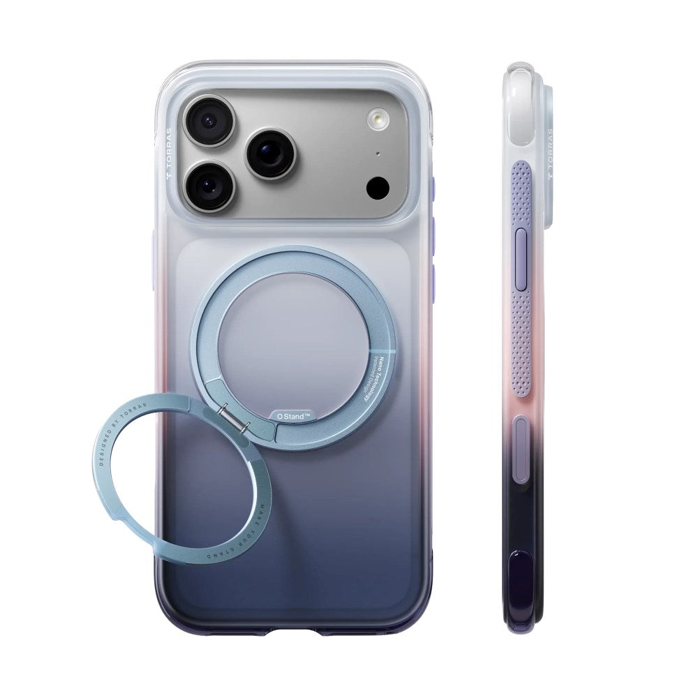 iPhone 18 Pro / 17 Pro TORRAS O3 Air Gradient Case - MagSafe Compatible - Sierra Dusk