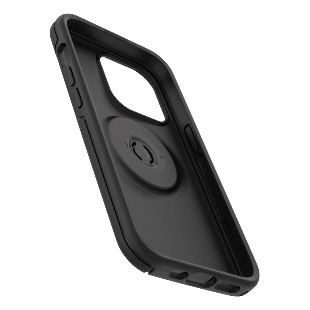 iPhone 14 Pro OTTERBOX + POPSOCKETS Symmetry Series Tough Case w. Built-in PopGrip - Black