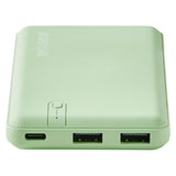 GreyLime Ocean 12W 10.000 mAh - PowerBank 2x USB-A - Green