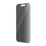 iPhone 14 Pro PanzerGlass AntiBacterial Classic Fit Screen Protector - Privacy Filter - Platinum Strength - Transparent / Black