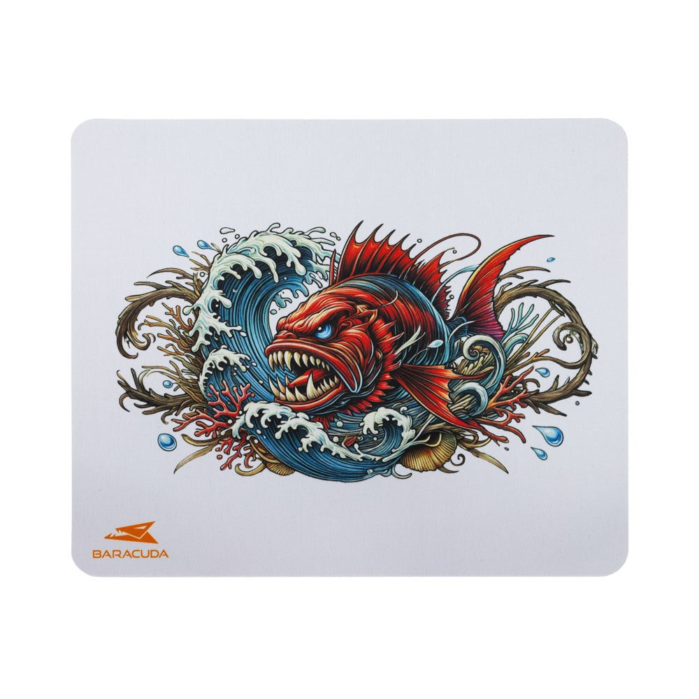 Baracuda CORAL M Gaming Mousepad – 300 x 250 mm – White