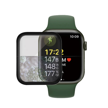 PanzerGlass Apple Watch 8/7 (41mm) Tempered Glass - Black Edge