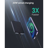 Aukey MagFusion 6,700mAh Powerbank with Wireless Charging & Stand Function - MagSafe / Qi2 Compatible - Grey