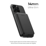 Aukey MagFusion M 10,000mAh Powerbank - MagSafe / Qi2 Compatible - White