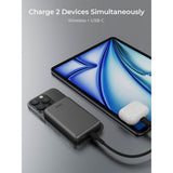 Aukey MagFusion M 10,000mAh Powerbank - MagSafe / Qi2 Compatible - White