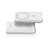 Aukey MagFusion M 10,000mAh Powerbank - MagSafe / Qi2 Compatible - White