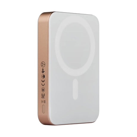 PITAKA Qi2 Aramid Fiber PowerBank 10.000 mAh – MagSafe Compatible – Golden Glint