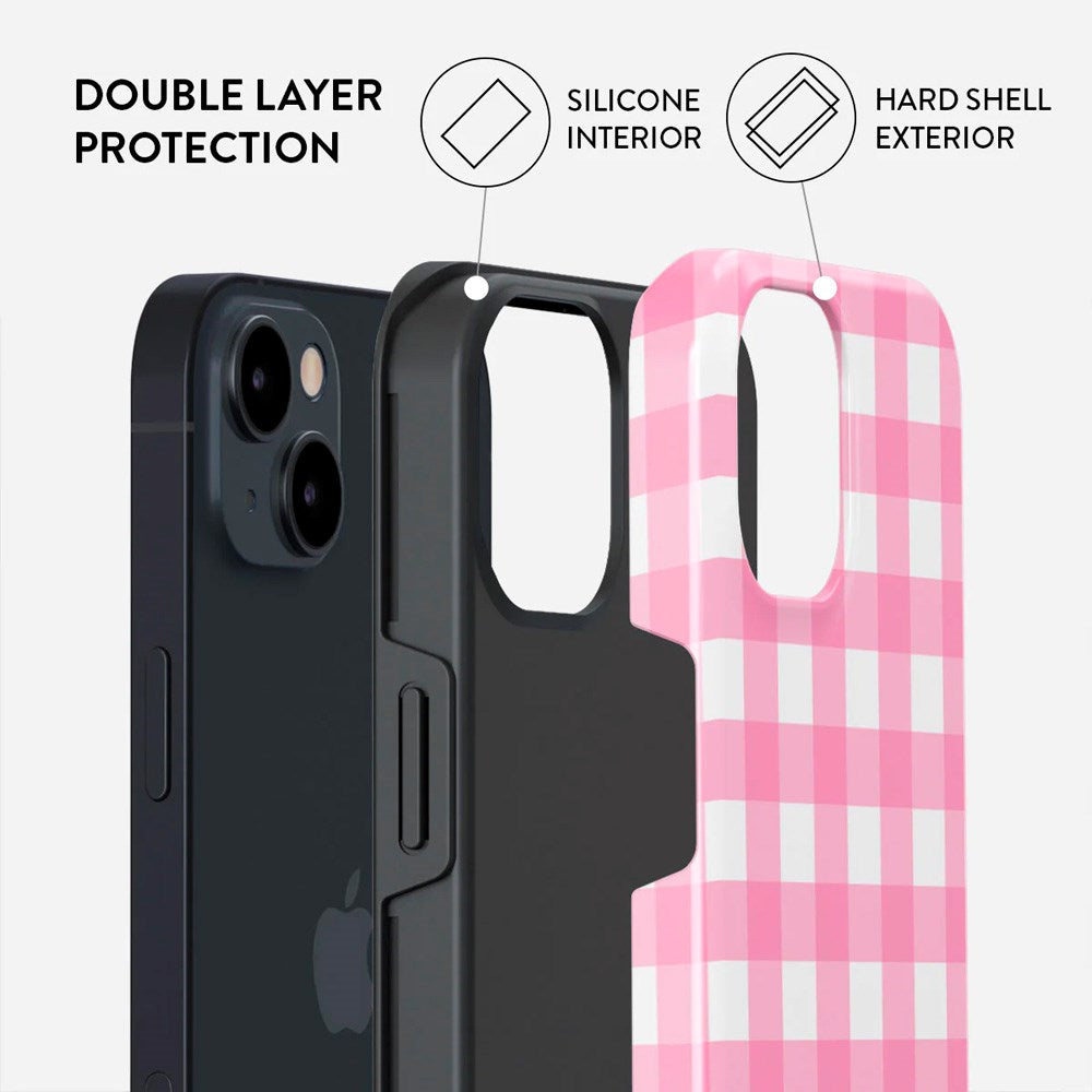 Burga iPhone 13 Tough Fashion Case - Think Pink