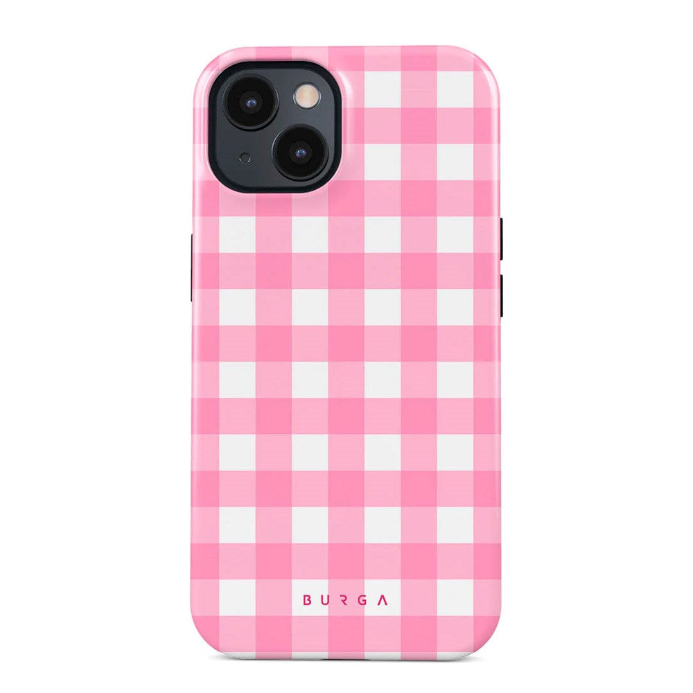 Burga iPhone 15 Tough Fashion Case - Think Pink