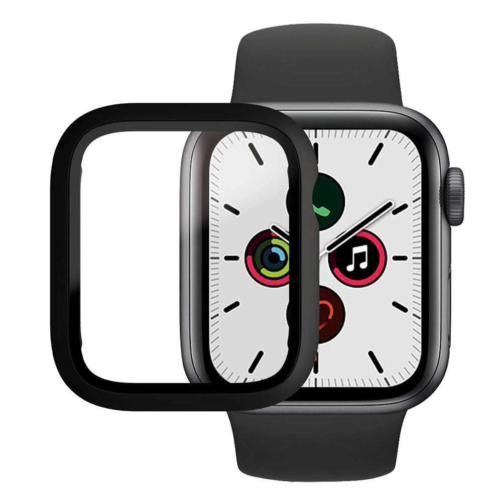 PanzerGlass Apple Watch SE / 6 / 5 / 4 (44mm) Full Body Protection Case w. Built-in Screen Protection - Black