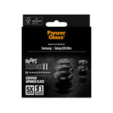 Samsung Galaxy S26 Ultra PanzerGlass Ceramic Hoops Camera Lens Protection with Installation Frame - Black