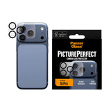 iPhone 18 Pro PanzerGlass PicturePerfect Camera Lens Protector - Transparent / Black