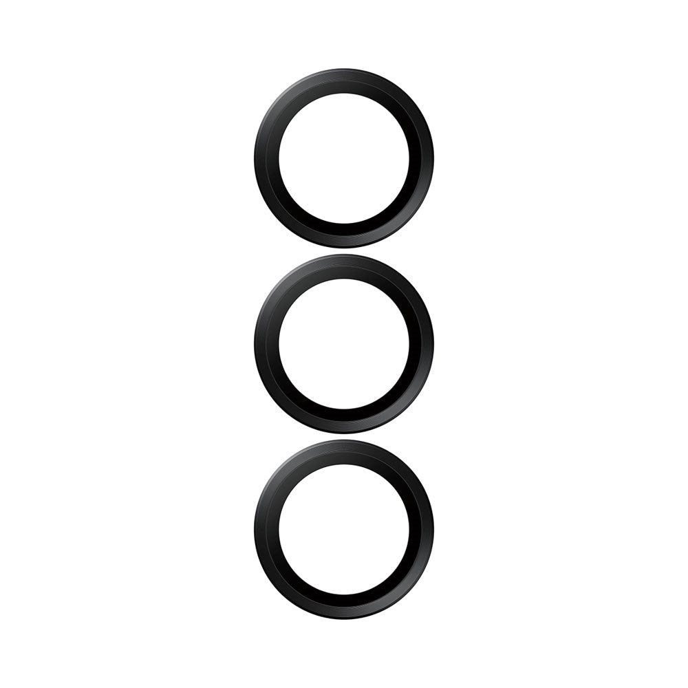 Samsung Galaxy S26 / S26+ (Plus) PanzerGlass Hoops - Camera Protection - Transparent / Black Edge