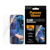 iPhone 18 Pro PanzerGlass Screen Protector Classic Fit with EasyAligner - Transparent