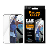 iPhone 18 Pro Max  / 17 Pro Max PanzerGlass Screen Protector Glass - Ultra Wide Fit with EasyAligner - Transparent