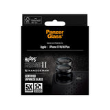 PanzerGlass iPhone 17 / 16 / 16 Plus Ceramic Hoops Camera Lens Protection with Installation Frame - Black