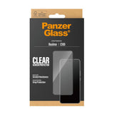 Realme C100 PanzerGlass Screen Protector Glass - Ultra Wide Fit with EasyAligner - Transparent