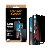 Samsung Galaxy S26+ (Plus) PanzerGlass 2-Way Privacy Screen Protection with EasyAligner - Transparent