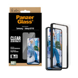 Samsung Galaxy A37 PanzerGlass Screen Protector Glass - Ultra Wide Fit with EasyAligner - Transparent