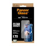 PanzerGlass iPhone Air Screen Protector Glass with EasyAligner - Ultra Wide Fit - Transparent