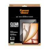 PanzerGlass iPad Air 13" (2025 / 2024) / Pro 13" (2025 / 2024) Screen Protector Glass with Installation Frame - Ultra-Wide Fit - Transparent