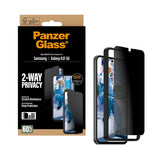 Samsung Galaxy A37 PanzerGlass 2-Way Privacy Screen Protection with EasyAligner - Transparent