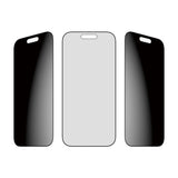 PanzerGlass iPhone 17 / 16 Pro 2-Way Privacy Screen Protection - Ultra-Wide Fit - Transparent