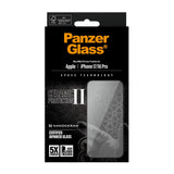 PanzerGlass iPhone 17 / 16 Pro Ceramic Screen Protection with EasyAligner - Ultra Wide Fit - Transparent