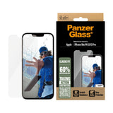 iPhone 16e PanzerGlass Classic Fit Screen Protector w. EasyAligner - Transparent