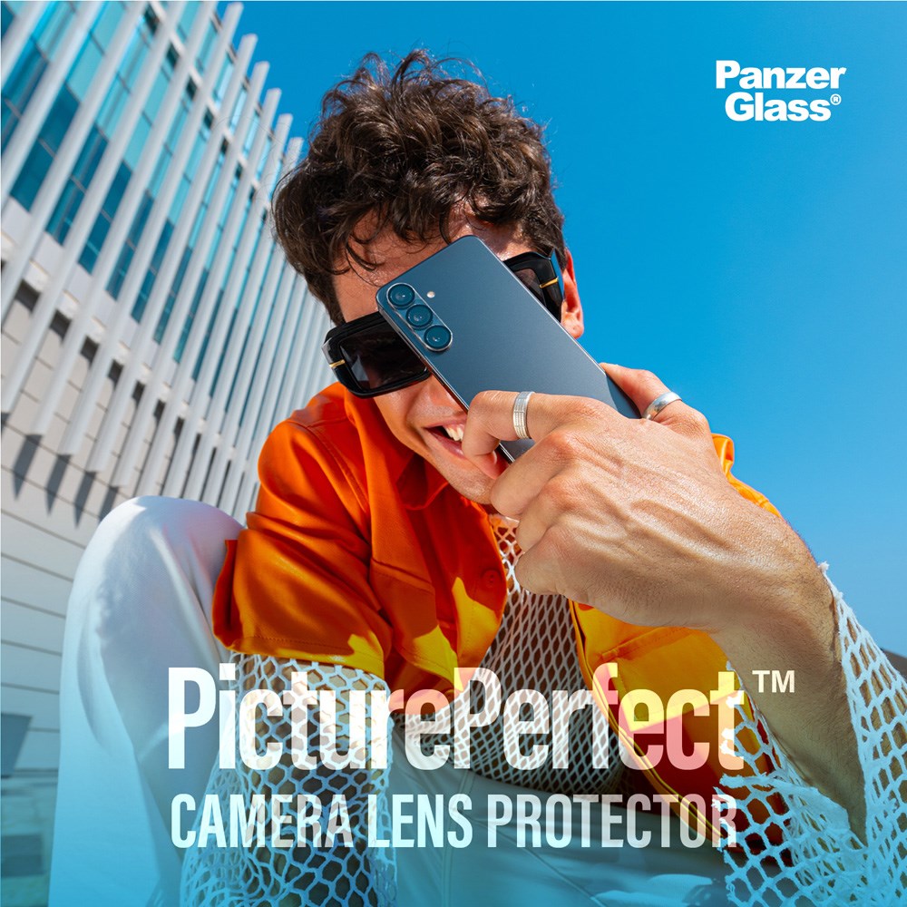 Samsung Galaxy S25+ (Plus) PanzerGlass PicturePerfect - Camera Protection - Platinum Strength - Transparent / Black