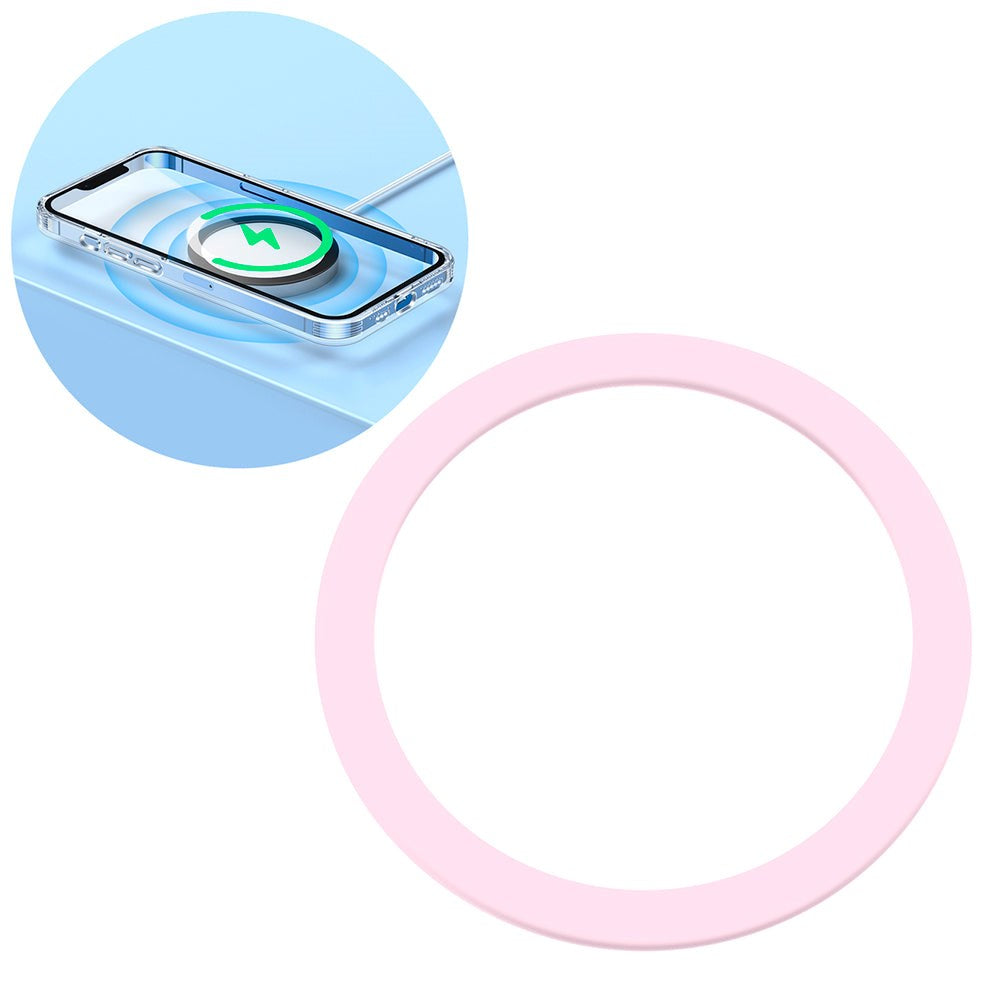 Joyroom JR-Mag-M3 Magnetic Ring - MagSafe Compatible - Pink