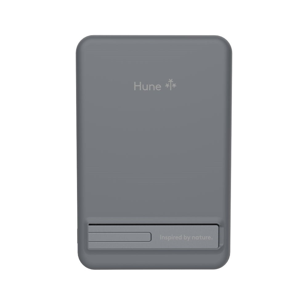 Hune Halcon 5000mAh Powerbank with Wireless Charging - MagSafe Compatible - Grey
