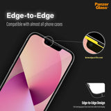 iPhone 13 Mini PanzerGlass Antibacterial Edge-to-Edge Screen Protector - Case-Friendly - Black Edge