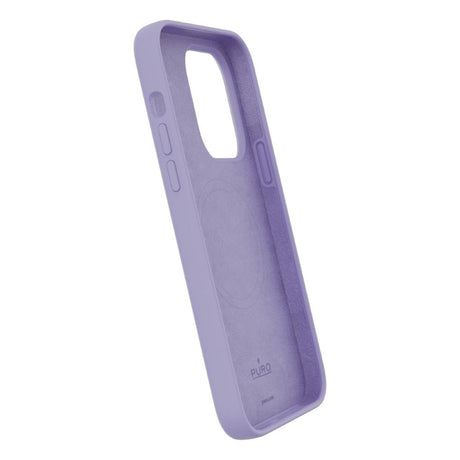 iPhone 14 Pro PURO ICON MAG Silicone Case - MagSafe Compatible - Purple