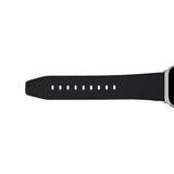 Apple Watch (42/44/SE/45/46/49mm) Puro E-CLASSIC Vegan Leather Watch Strap - Black