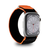 Apple Watch (42/44/SE/45/46/49mm) PURO TRIAL LOOP Strap - Black/Orange