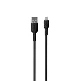 PURO Soft USB-A to Lightning Cable 1.5m - Black