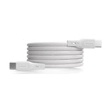 Puro Magnetic USB-C to USB-C Cable - 60W - 1m - White