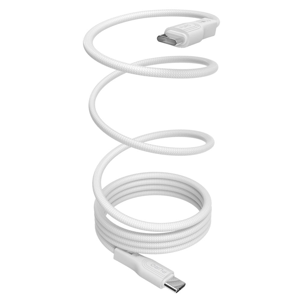 Puro Braided USB-C to USB-C Cable – 2m, 60W, and 480Mbps