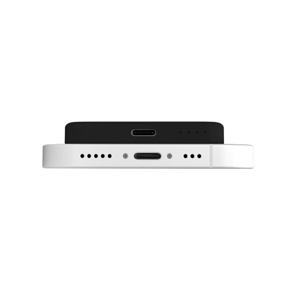 Puro Mini Power Mag 15W Magnetic Powerbank 4200 mAh with USB-C Connector - MagSafe Compatible - Black