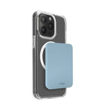 Puro Mini Power Mag 15W Magnetic Powerbank 4200 mAh with USB-C Connector - MagSafe Compatible - Light Blue