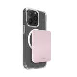 Puro Mini Power Mag 15W Magnetic Powerbank 4200 mAh with USB-C Connector - MagSafe Compatible - Pink