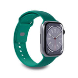 Apple Watch (38/40/SE/41/42mm) Puro ICON Silicone Watch Strap - Green