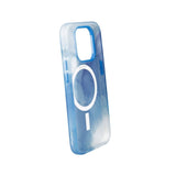 iPhone 15 Puro AQUA Flexible Plastic Case - MagSafe Compatible - Blue